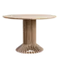 Raw materials Eiffel teakhouten eettafel rond