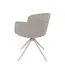 Home67 Eetkamerstoel Chase – Bouclé – Brown