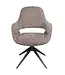 Home67 Eetkamerstoel Jill - Taupe 170