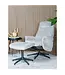 Veer carpets Relaxfauteuil Bindy + Hocker – Perfect Harmony – Taupe 04