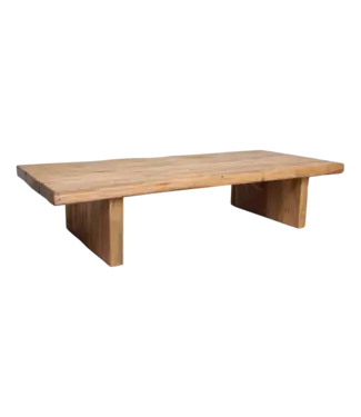 Raw materials Teakhouten salontafel