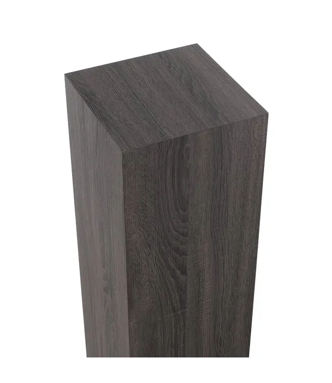 J-line J-Line Sokkel Rechthoekig Grijs Mdf/Fineer Medium