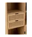 J-line J-Line Kast Vakken Mdf/Metaal Naturel/Zwart