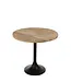 J-line J-Line Tafel Bar Rond Hout/Metaal Naturel/Zwart