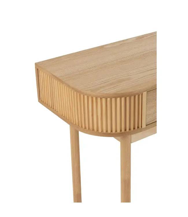 J-line J-Line console Rond - dennenhout - naturel