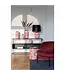 J-line J-Line Console Vierkant Metaal/Glas Zwart