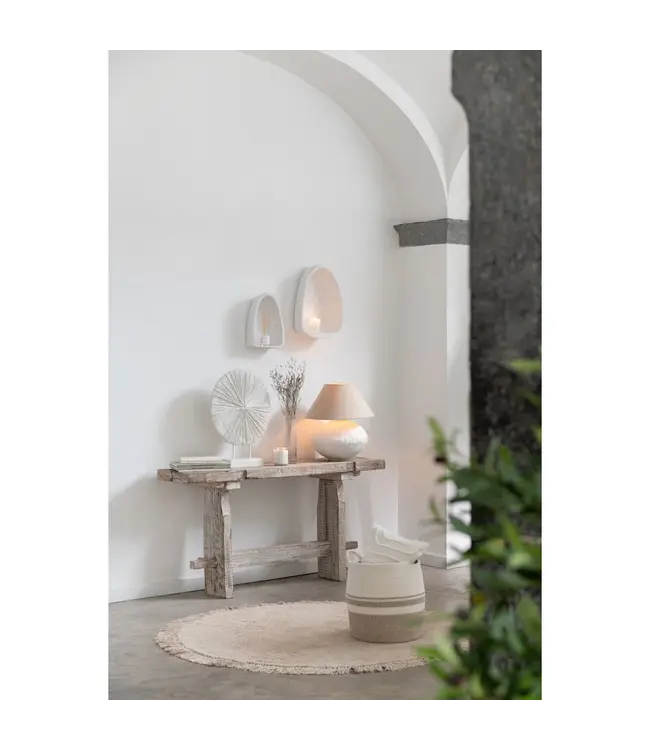 J-line J-Line Console Brut Gerecycleerd Hout White Wash