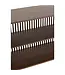 J-line J-Line Console 2 Planken Conie Mango Hout Donker Bruin