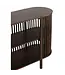 J-line J-Line Console 2 Planken Conie Mango Hout Donker Bruin