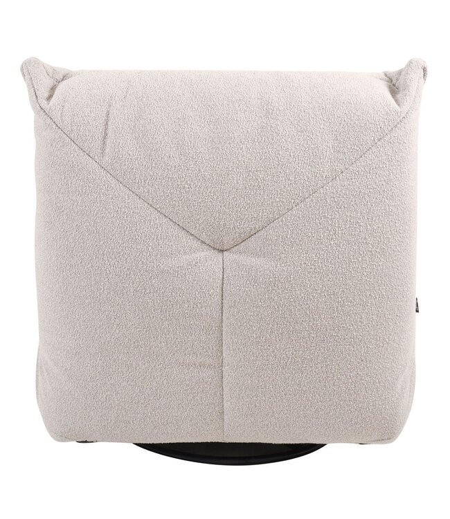 Home67 Relaxfauteuil Just Chill - Naturel Boucle