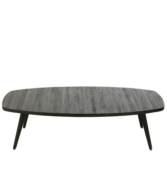 J-line J-Line bijzettafel Rechthoekig - hout - zwart