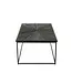 J-line J-Line salontafel Shanil - hout/ijzer - zwart