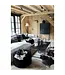 J-line J-Line salontafel Shanil - hout/ijzer - zwart
