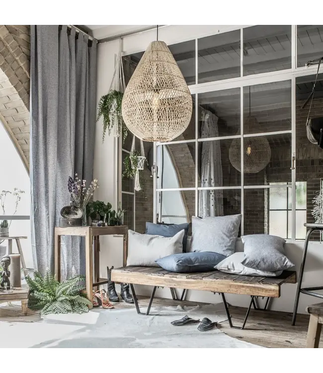 Raw materials Maze hanglamp druppel naturel