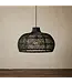 Raw materials Maze hanglamp zwart large