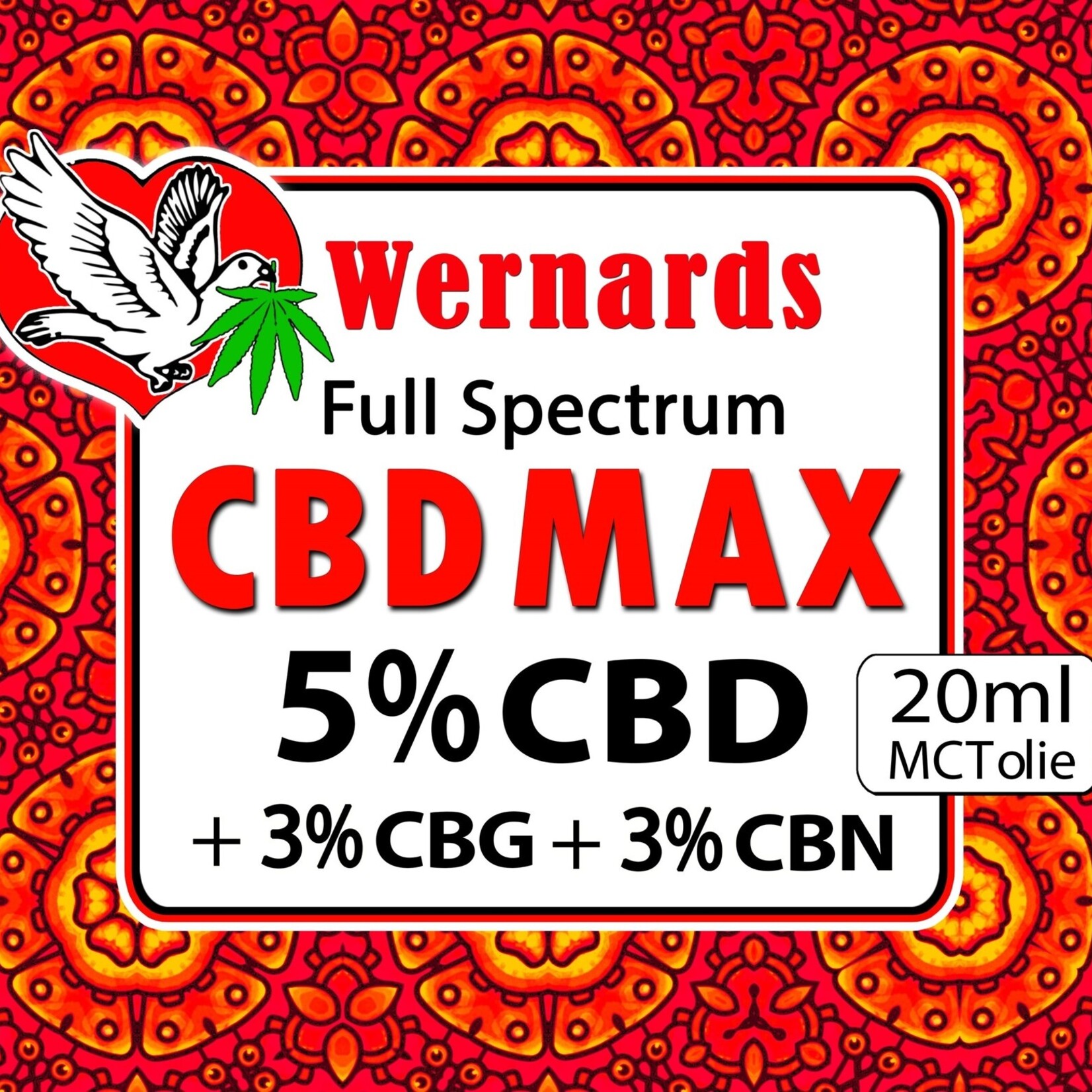 Wernards CBD-MAX 5% 20ml