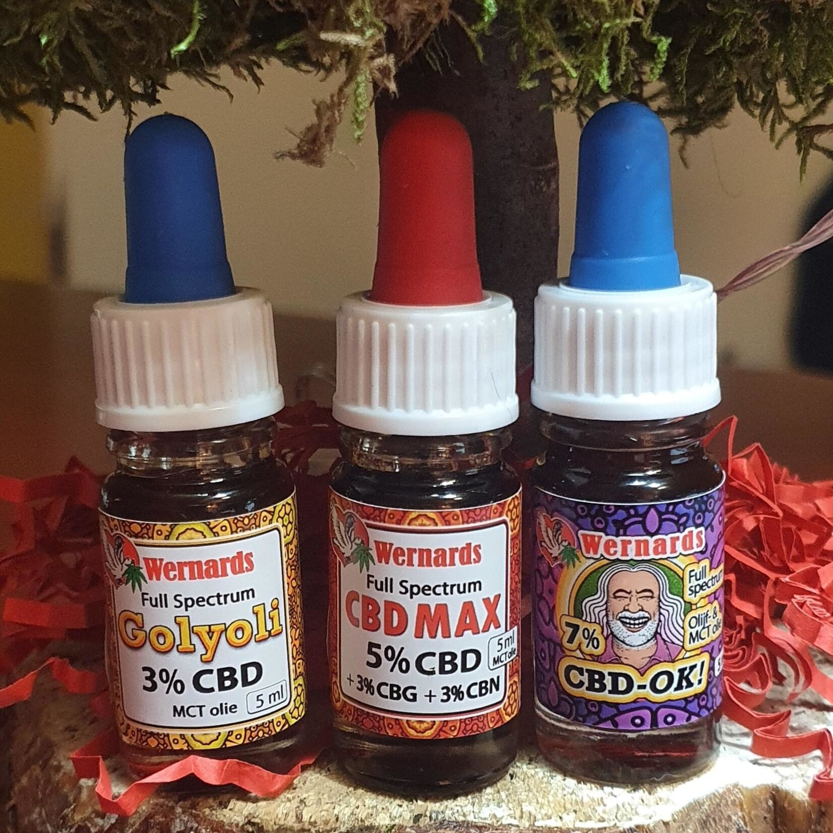 Wernards Cannabinoïde zelfzorgtrio 2023