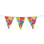 Party Planet Vlaggenlijn ’2’ jaar (10m)