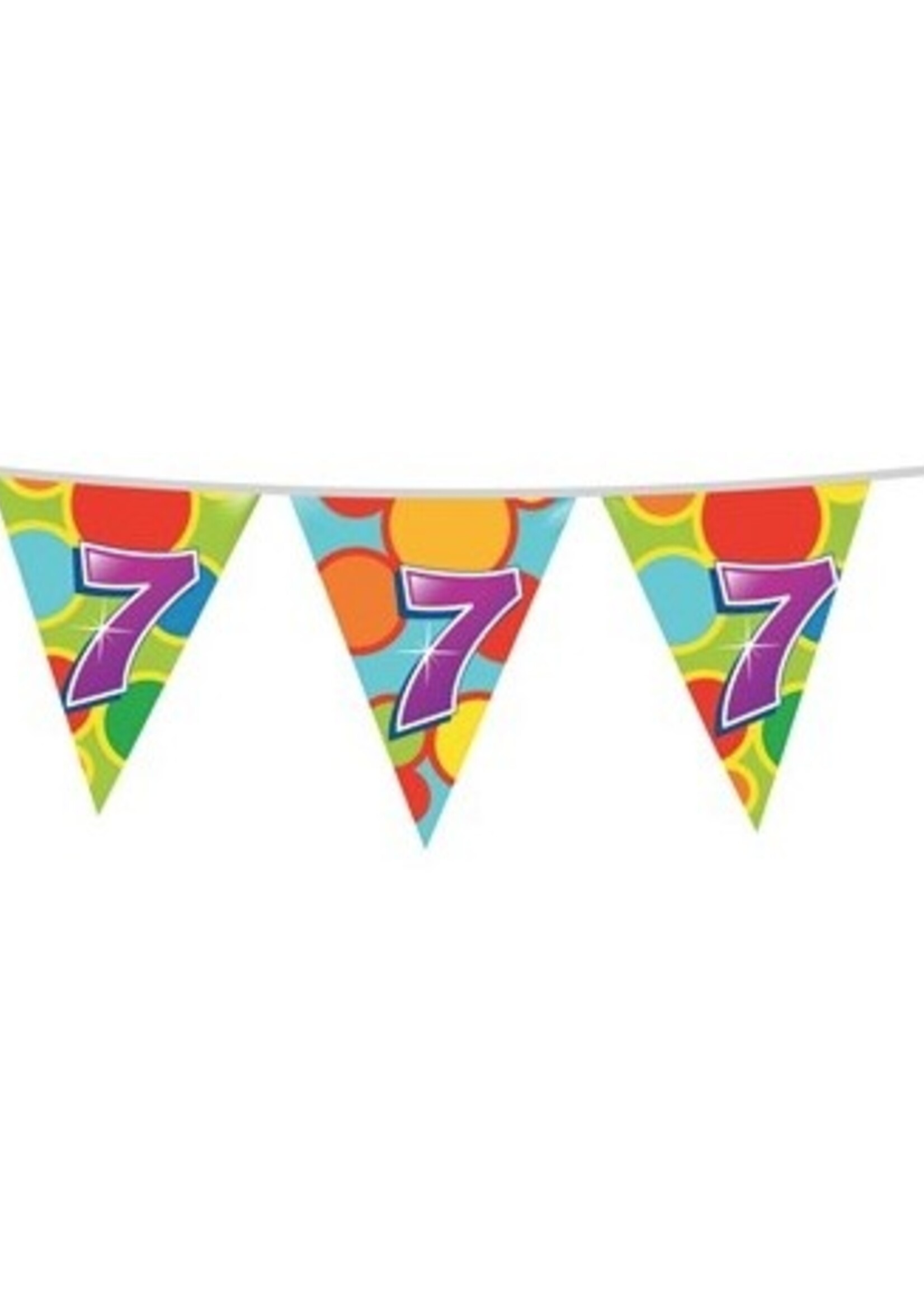 Vlaggenlijn ’7’ jaar (10m)