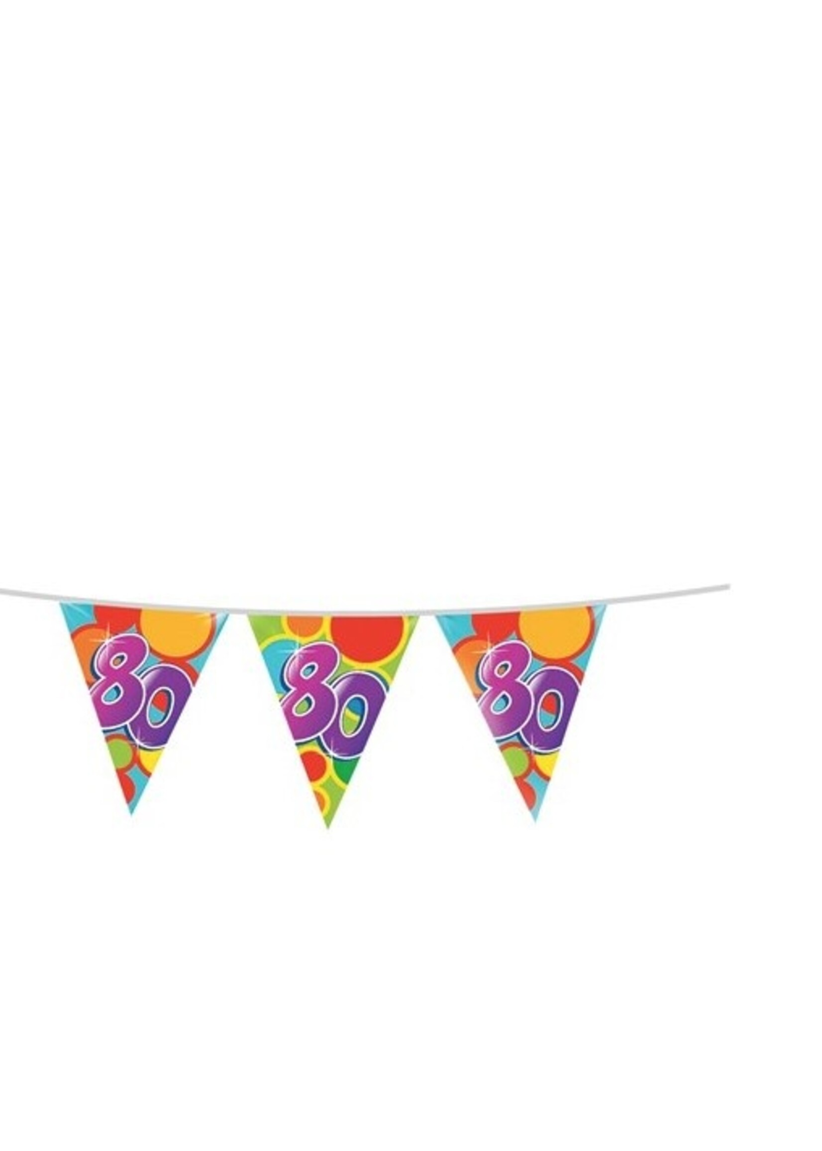 Vlaggenlijn '80’ jaar (10m)