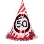 Party Planet Feesthoed Hoera! 50