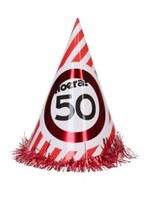 Party Planet Feesthoed Hoera! 50