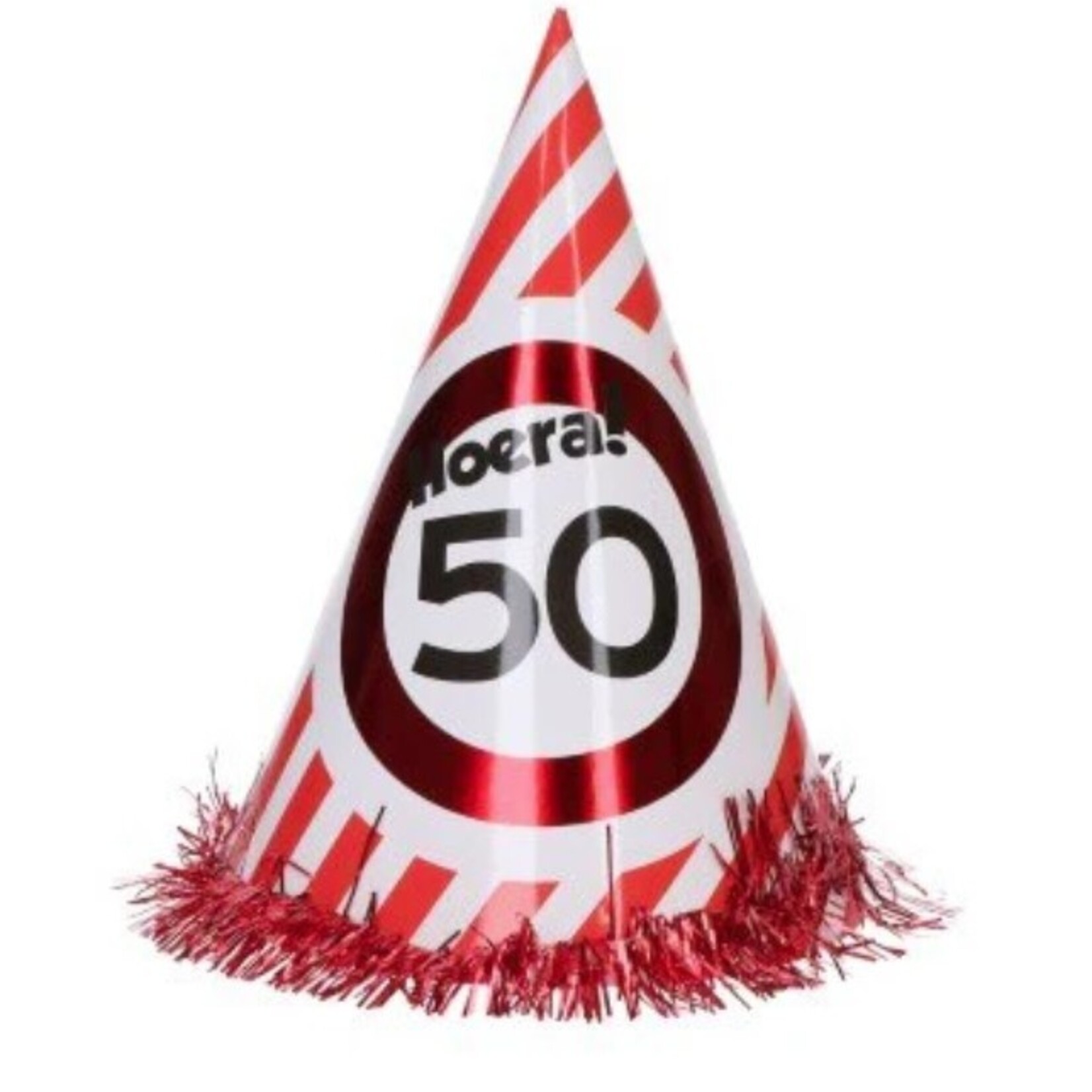 Party Planet Feesthoed Hoera! 50