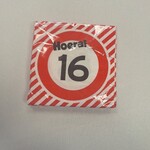 Party Planet Servetten Hoera! 16