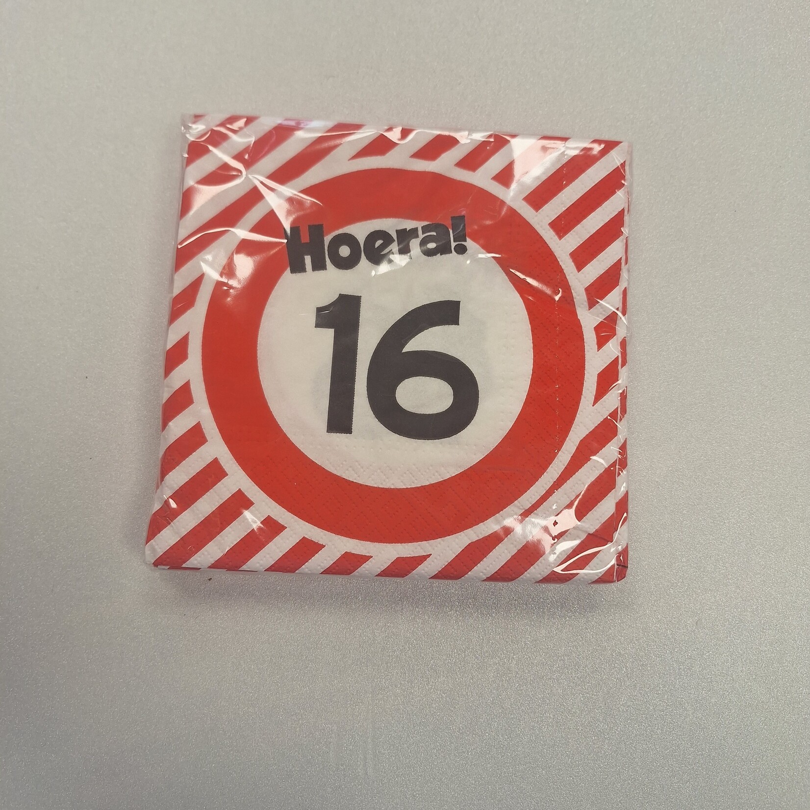 Party Planet Servetten Hoera! 16