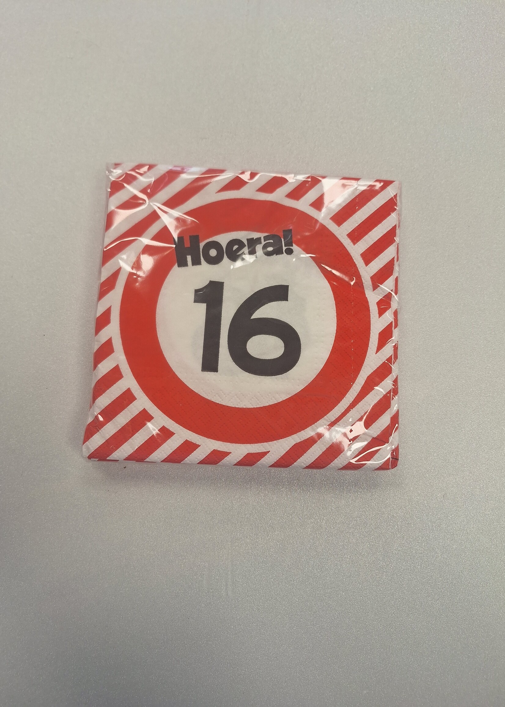 Party Planet Servetten Hoera! 16