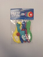 Ballonnen 16 jaar multicolor