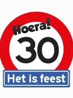Party Planet Huldeschild 30 jaar