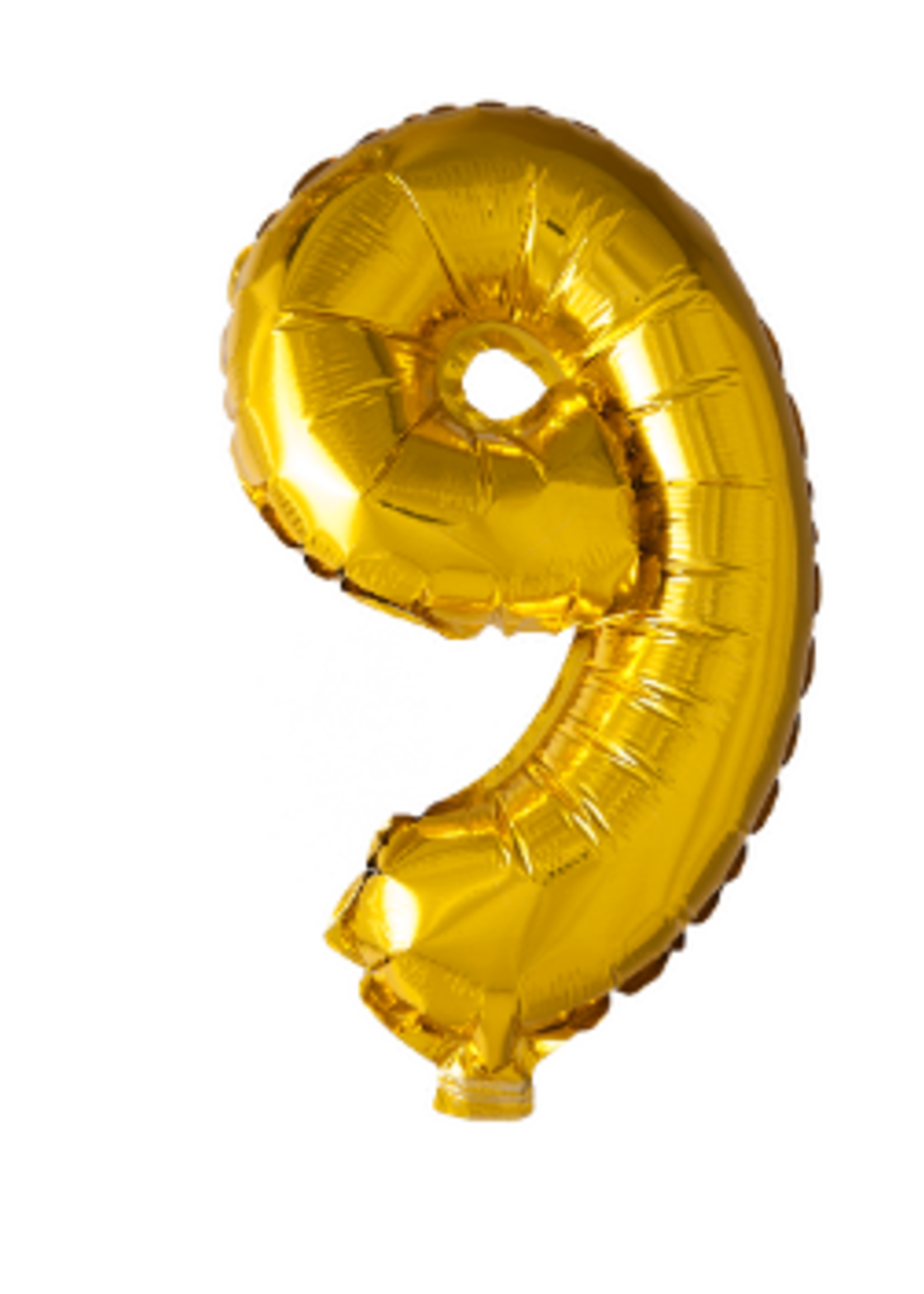 Party Planet Folieballon 34″ nr. 9 goud