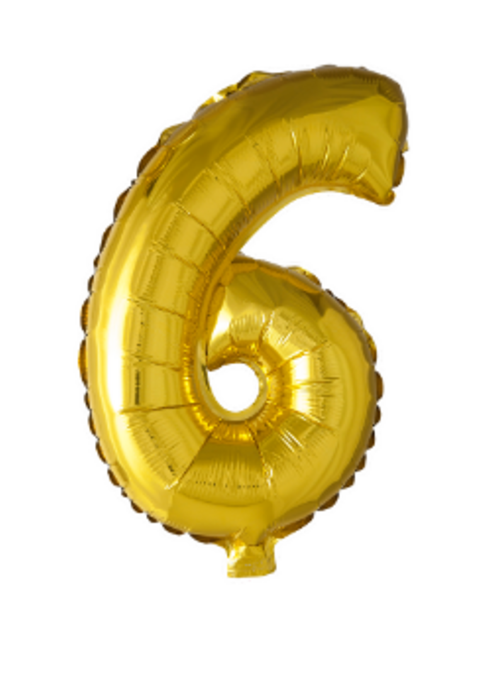 Party Planet Folieballon 34″ nr. 6 goud