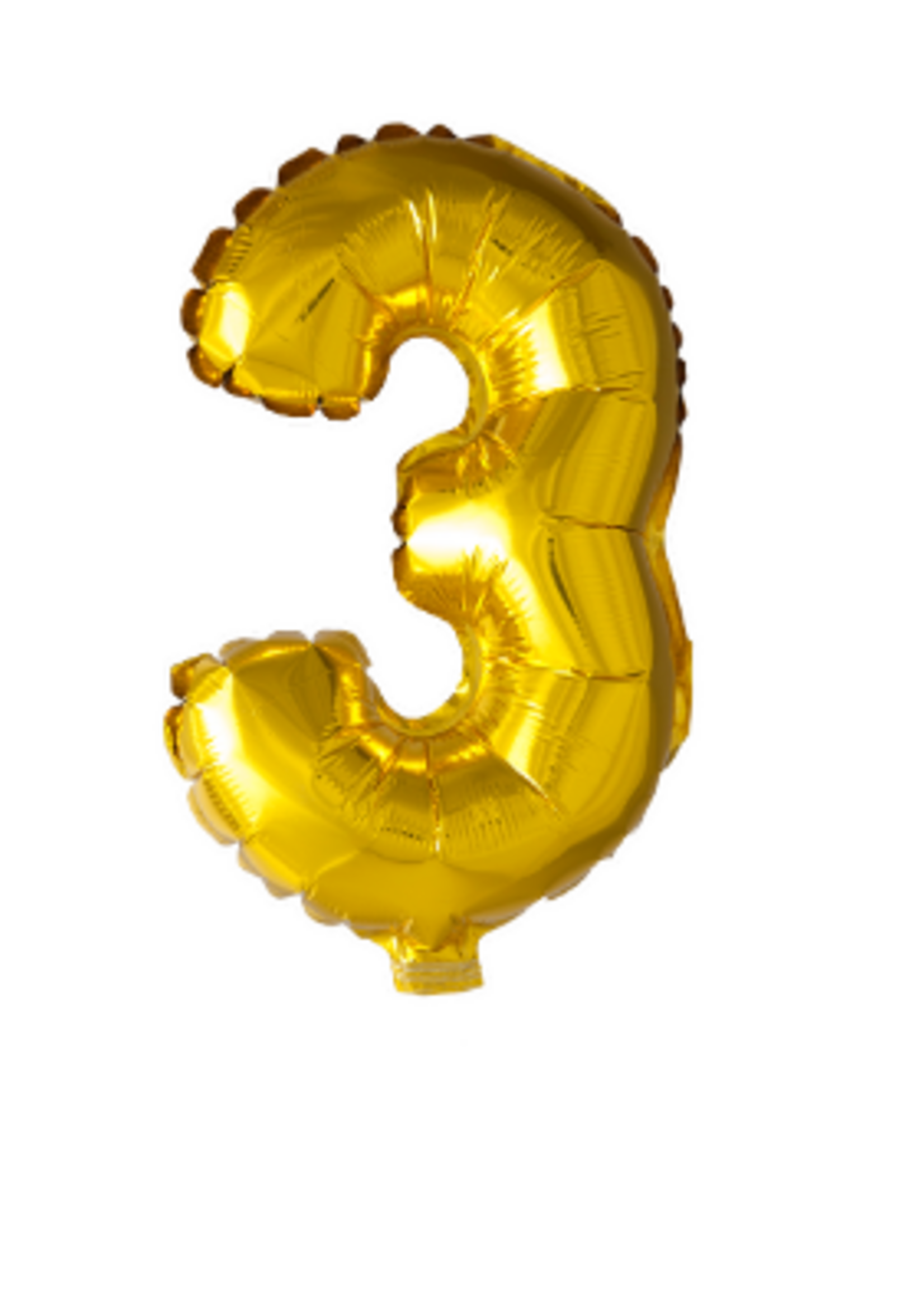 Party Planet Folieballon  34″ nr. 3 goud