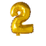 Party Planet Folieballon 34″ nr.  2 goud