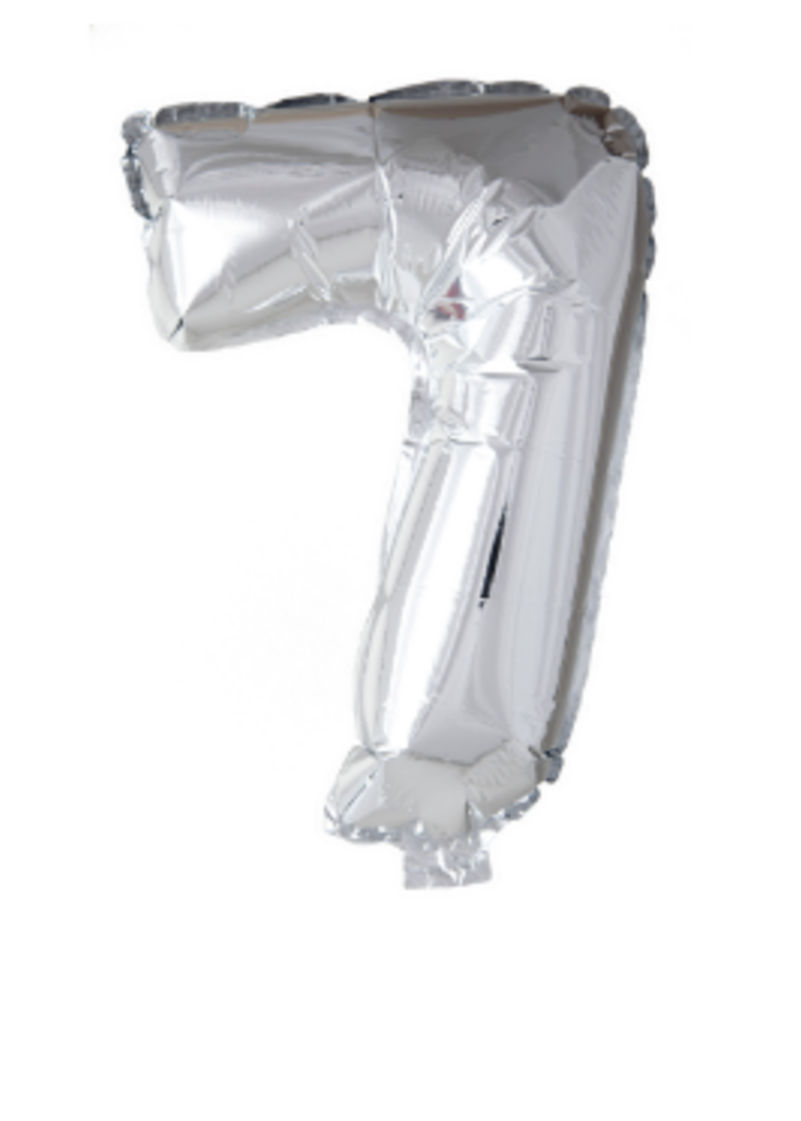 Party Planet Folieballon 34" nr. 7 zilver