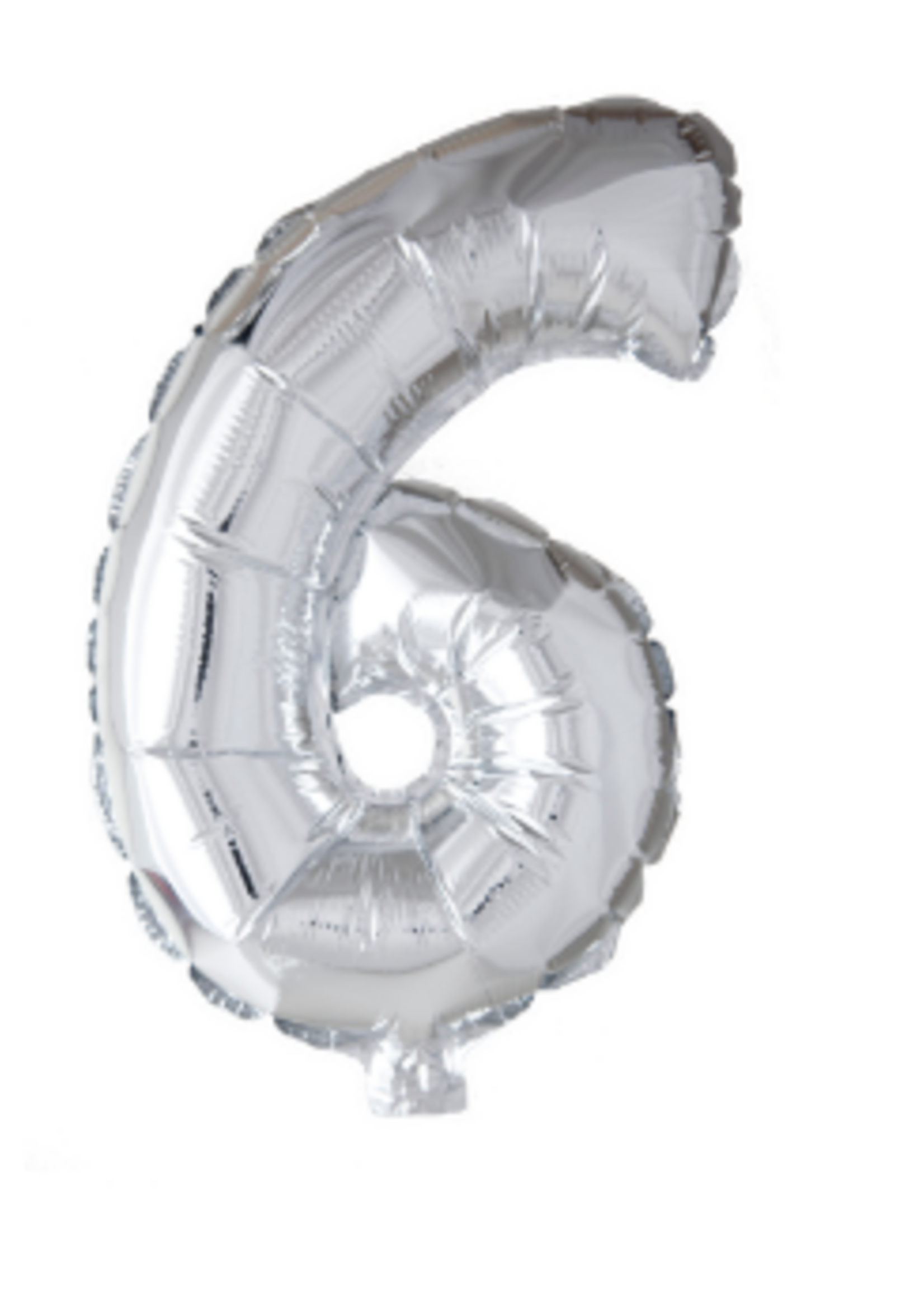 Party Planet Folieballon 34" nr. 6 zilver
