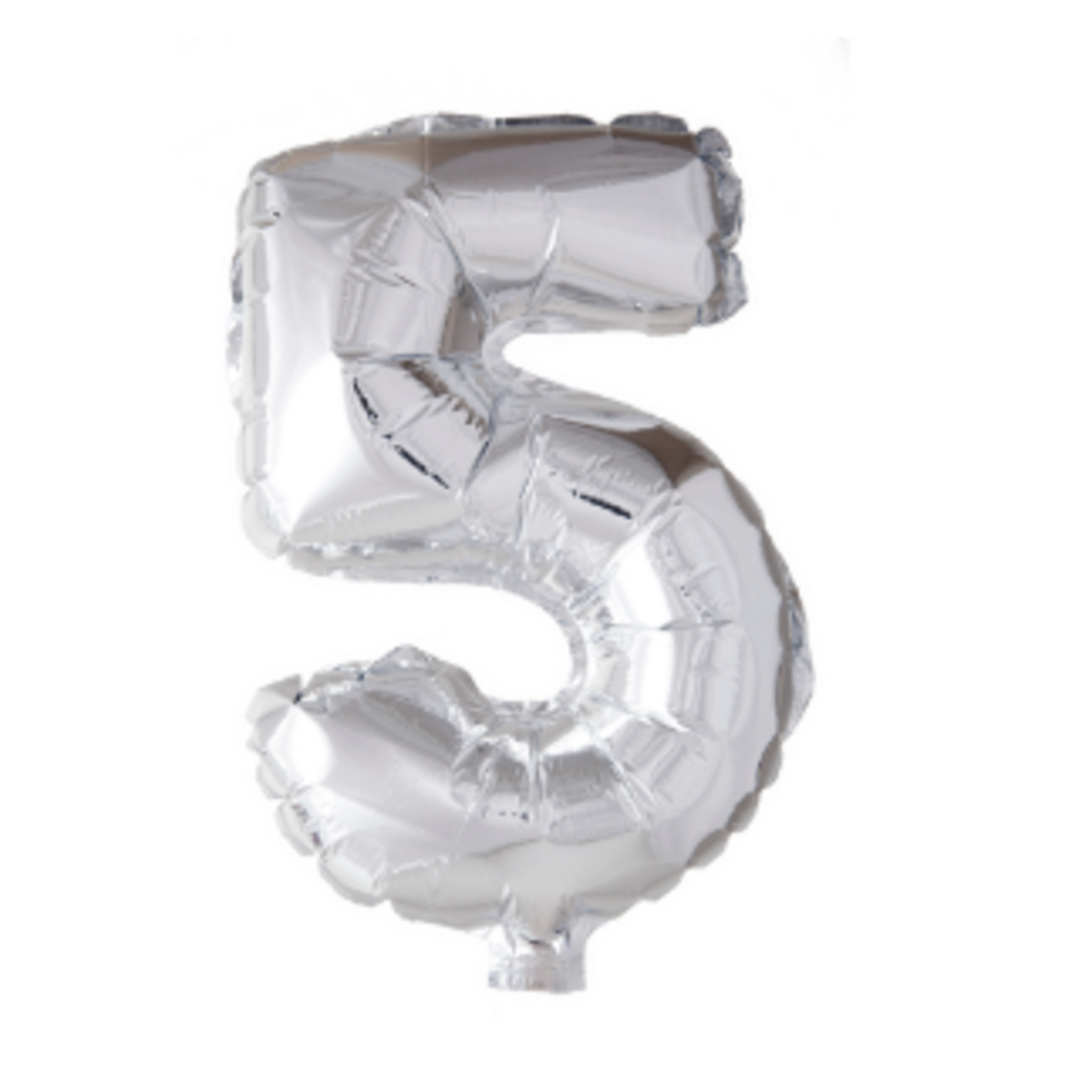 Party Planet Folieballon 34" nr. 5 zilver