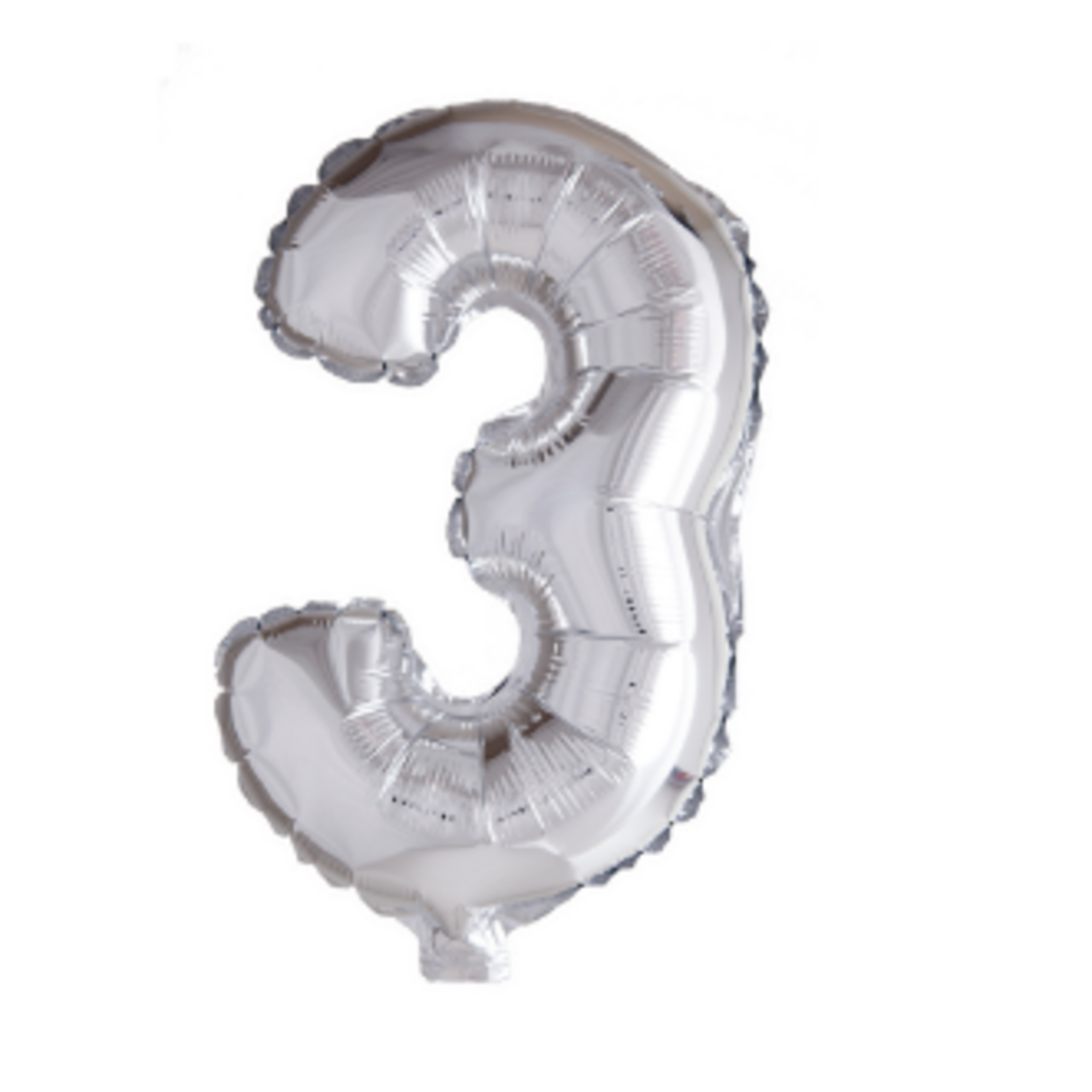 Party Planet Folieballon 34" nr. 3 zilver