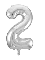 Party Planet Folieballon 34" nr. 2 zilver