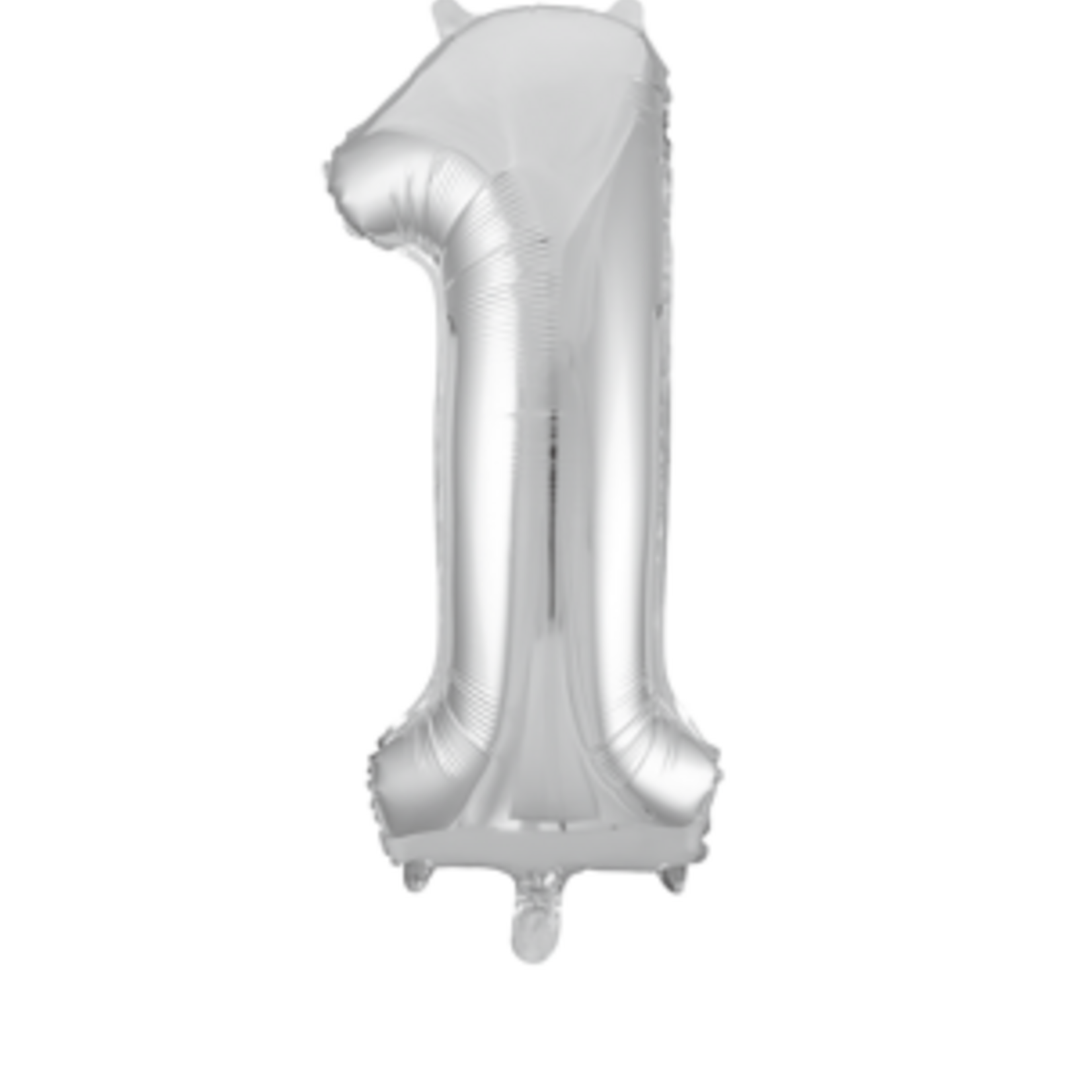 Party Planet Folieballon 34" nr. 1 zilver