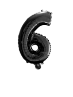 Party Planet Folieballon 34″ nr. 6 zwart