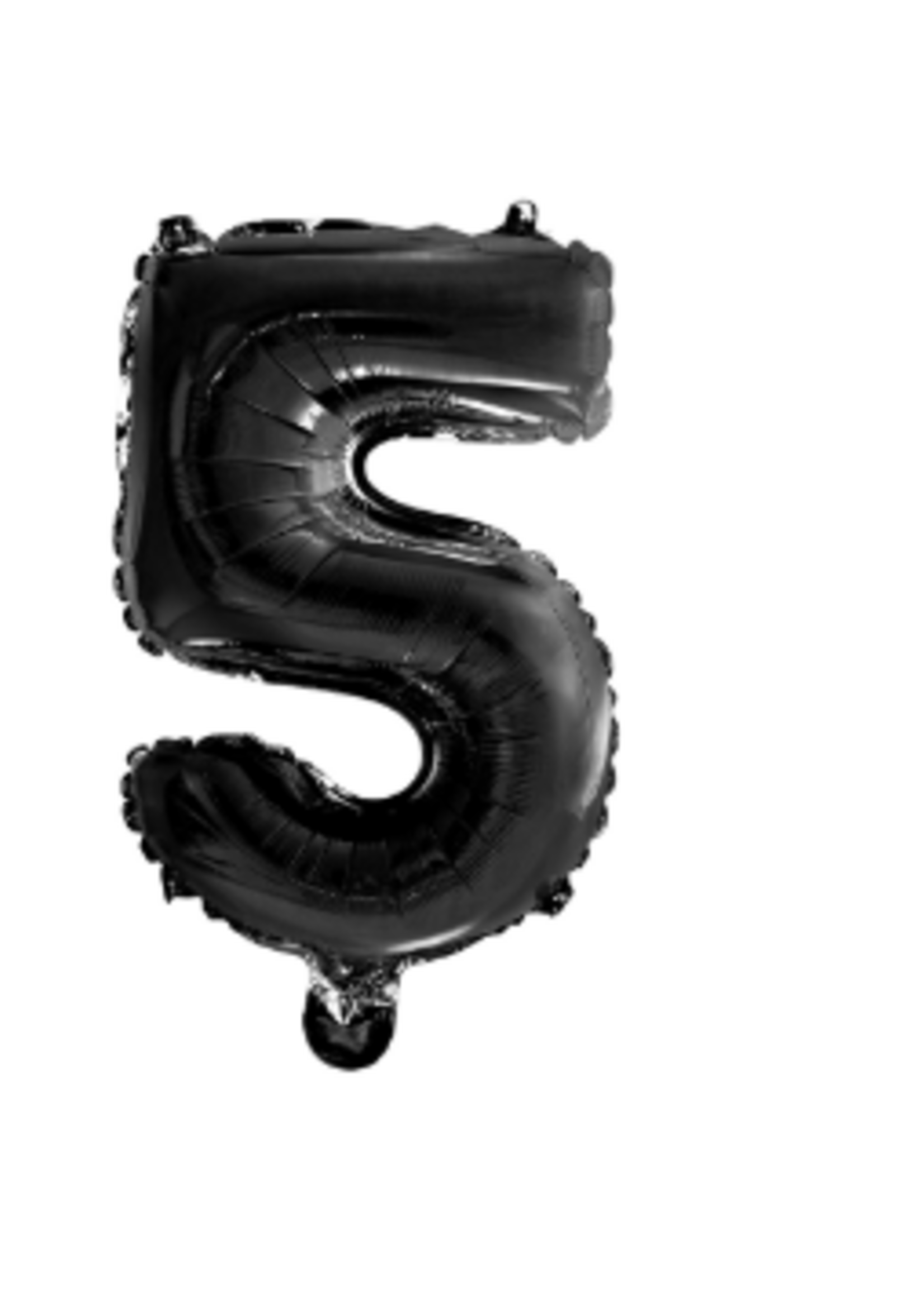Party Planet Folieballon  34″ nr. 5 zwart