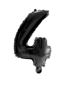 Party Planet Folieballon 34″ nr. 4 zwart