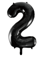 Party Planet Folieballon 34″ nr. 2 zwart