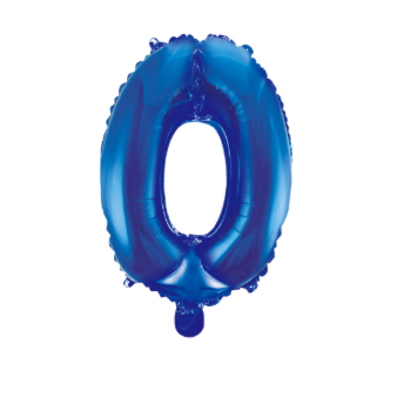 Party Planet Folieballon 34″ nr. 0 blauw