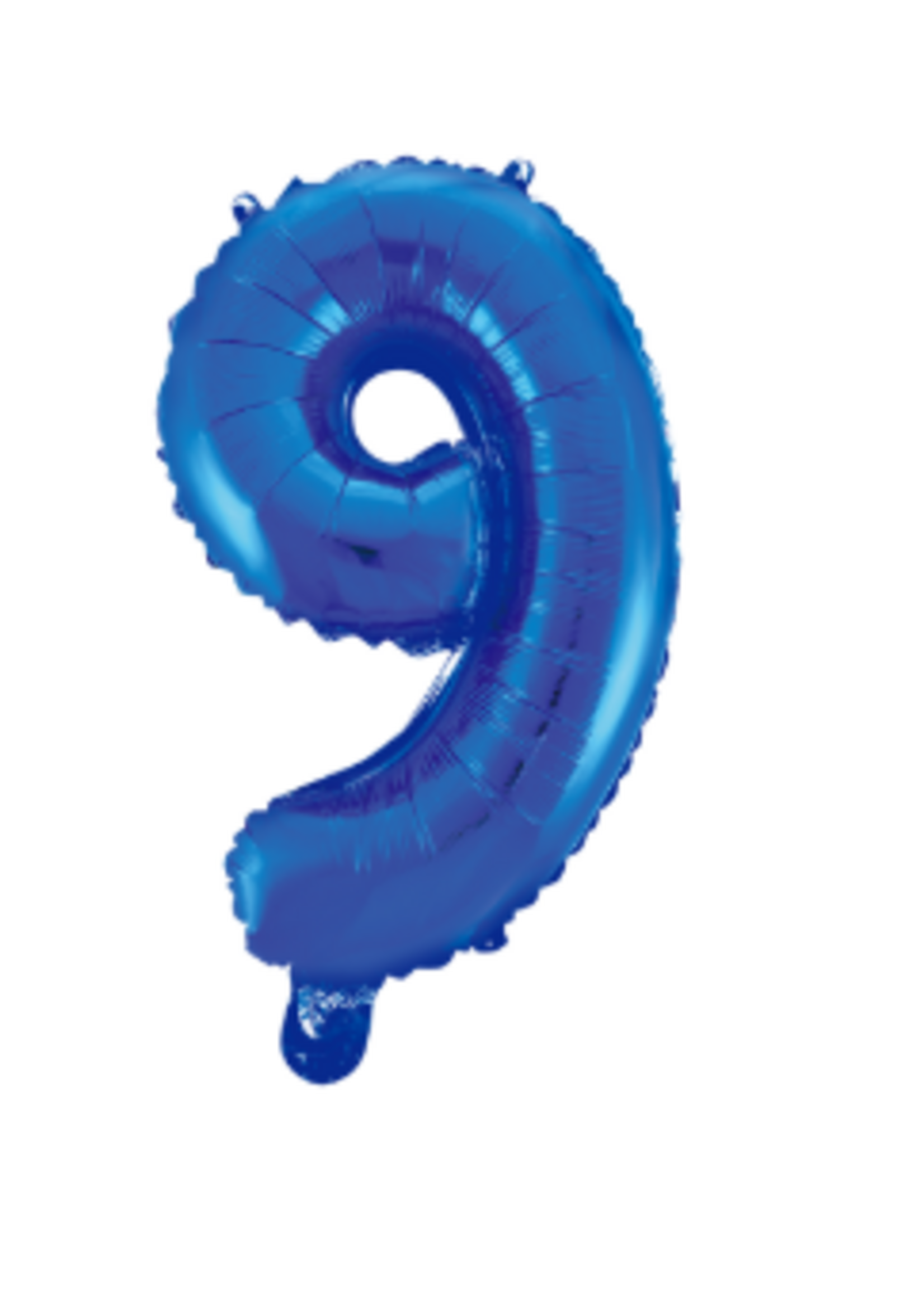 Party Planet Folieballon 34″ nr. 9 blauw