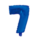 Party Planet Folieballon 34″ nr. 7 blauw
