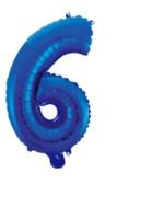 Party Planet Folieballon 34″ nr. 6 blauw